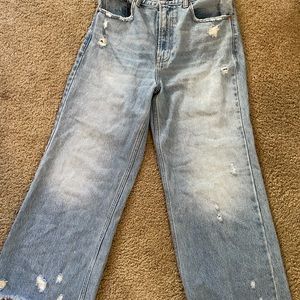 Abercrombie Wide Leg Jean
